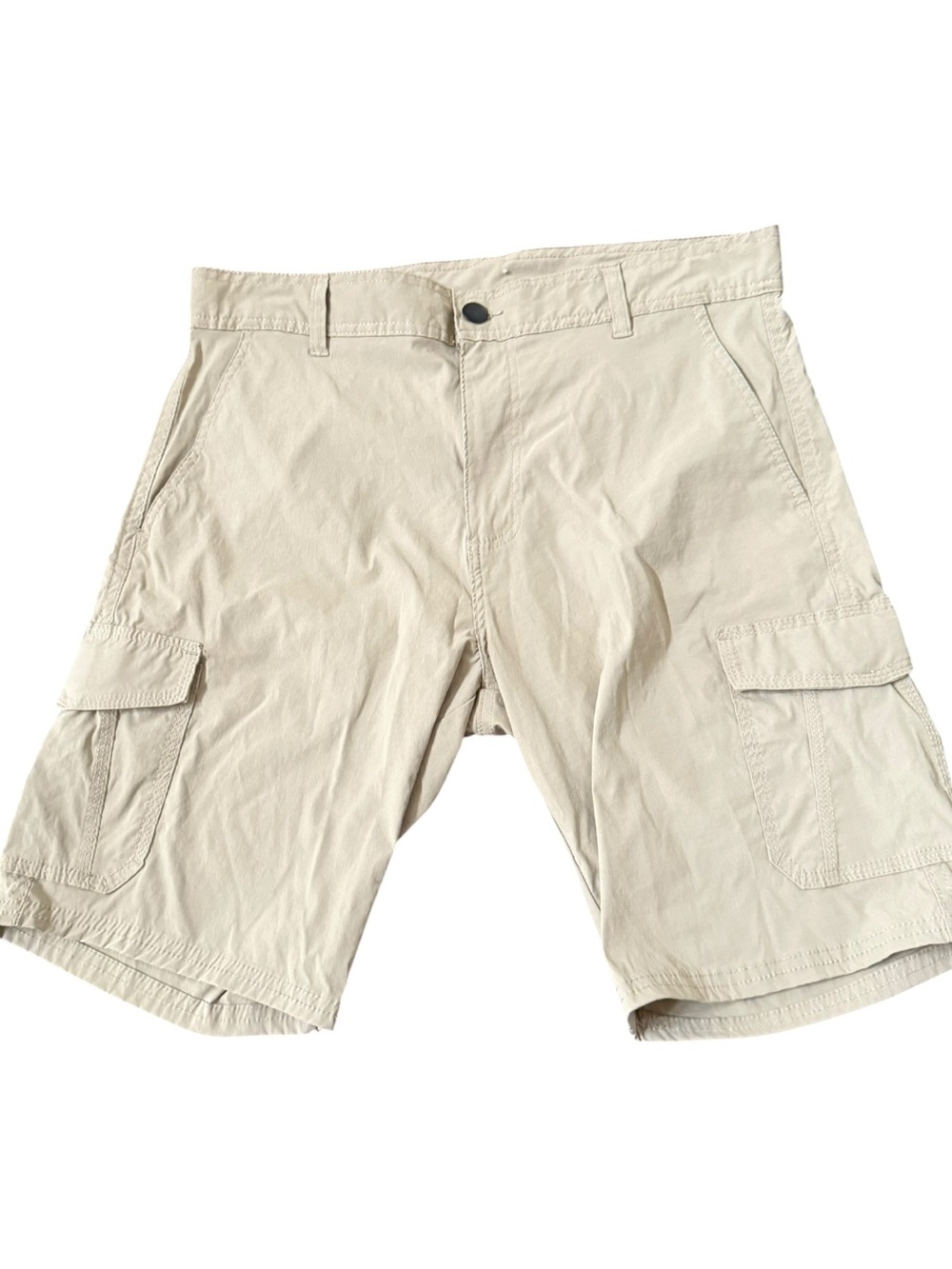 burnside Men's Cargo Shorts in Light Beige